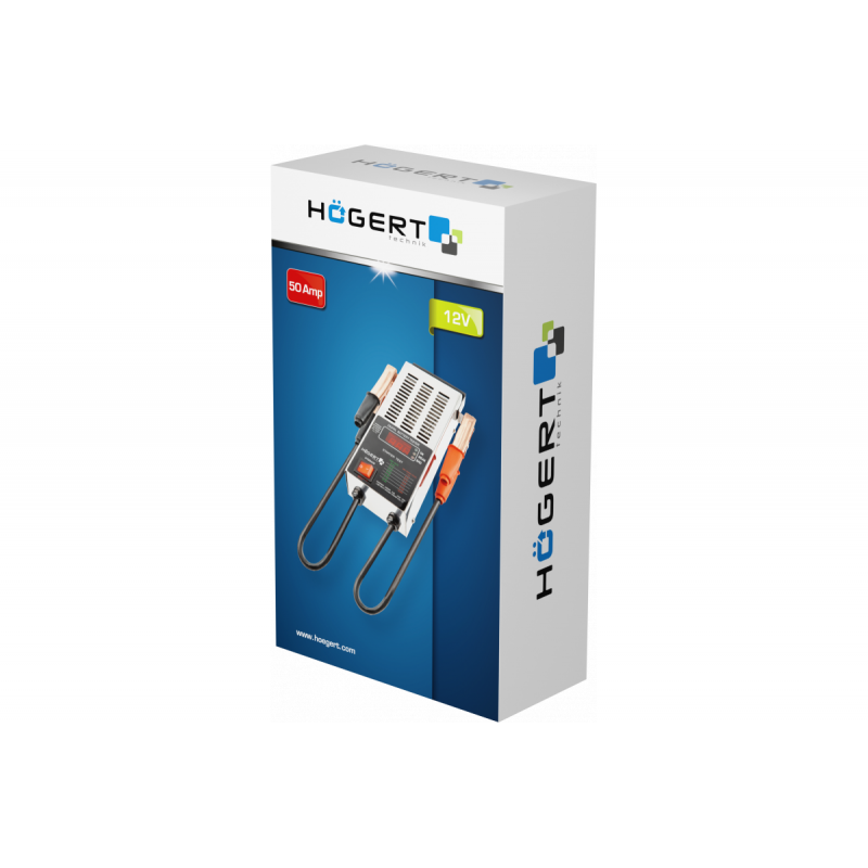 Тестер акумуляторів 1 шт Hogert (HT8G620)