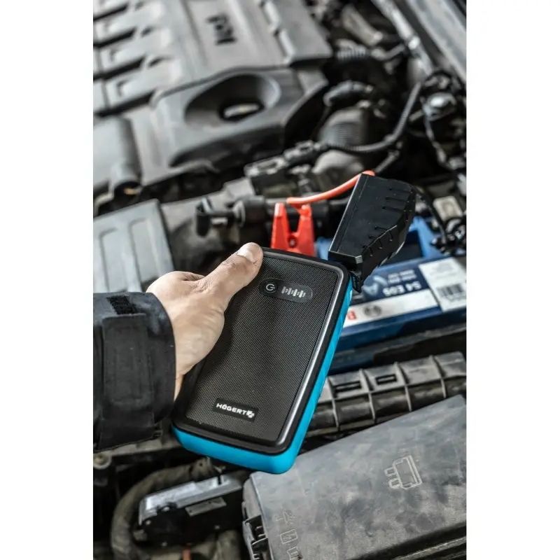 Пусковий пристрій імпульсний Hogert 12В 400-800A (HT8G622)