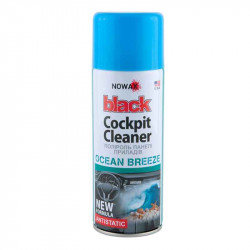 Полироль для пластика 450мл NOWAX Black Cockpit Cleaner Океанский бриз (NX00460)