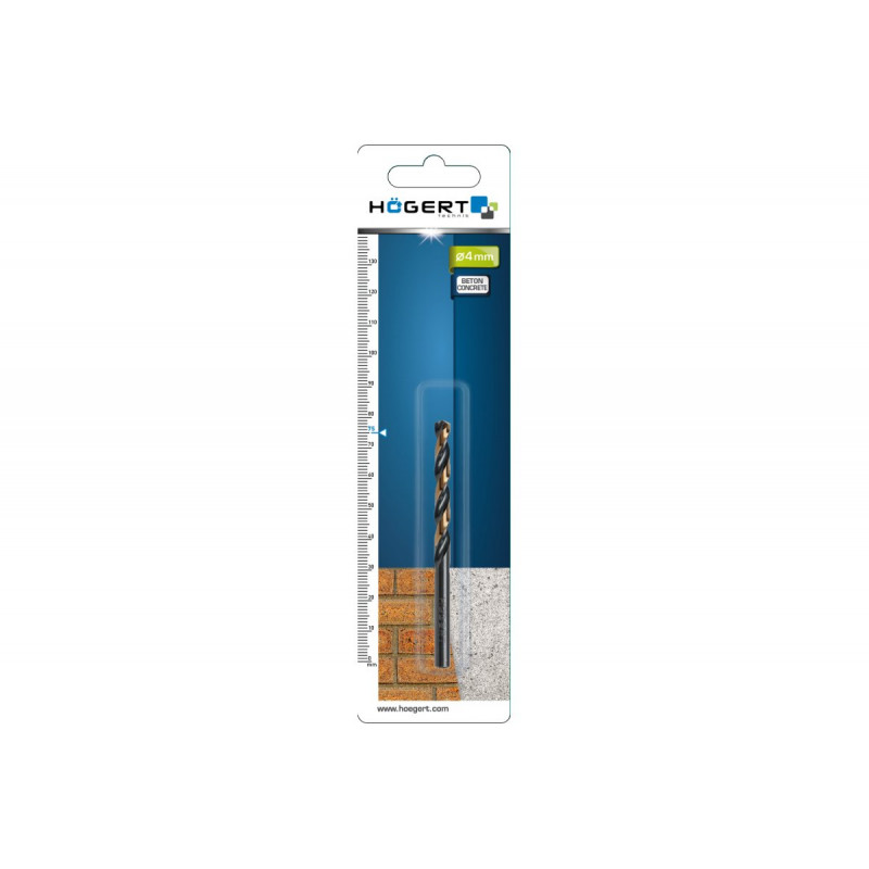 Свердло по металу 3.8 мм Тип Split Point 10 шт Hogert (HT6D830)