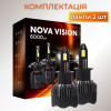 Светодиодные лампы H3 для авто Carlamp Nova Vision Led автолампы 6000 Lm 6500 K (NoVH3)