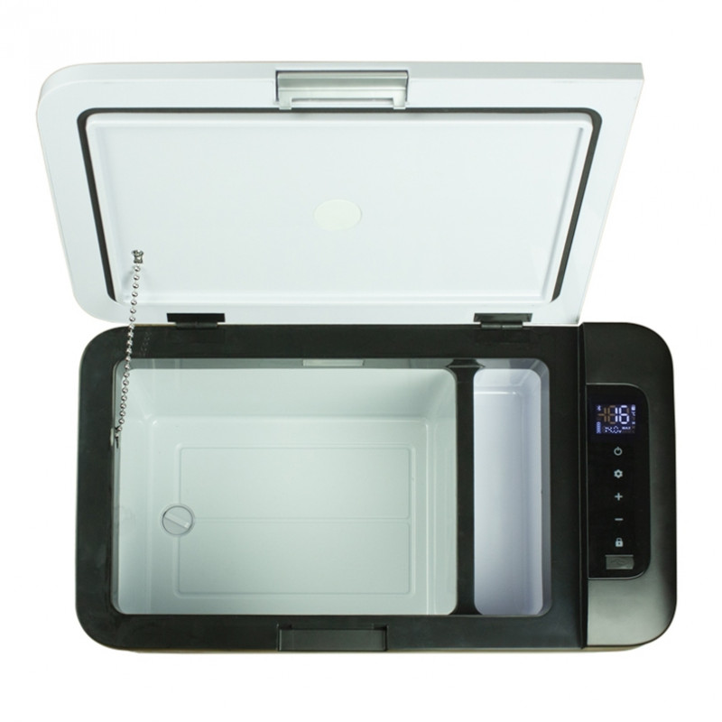 Портативний холодильник 25л BREVIA автохолодильник компресорний пластиковий 12/24В 220В (22210)