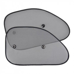 Автошторки сонцезахисні шторки на бокове скло 65х38см сітка CarLife 2шт (SS065)