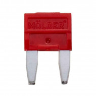 Запобіжники 10А Molder чорні 100шт (MA22210)