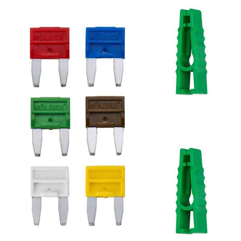 Запобіжники 160А Molder MIX 160 штук чорні (MA22260)