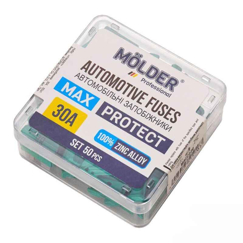 Запобіжники 30А Molder червоні 50шт (MA22330)