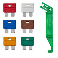 Запобіжники 10А Molder MIX 80штук синій (MA22380)