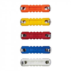 Запобіжники 5А 8А 16А 20А 25А Molder колір 10шт (MA22100)