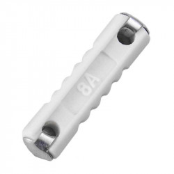 Запобіжники 8А Molder циліндричні 100 штук чорного кольору (MA22108)