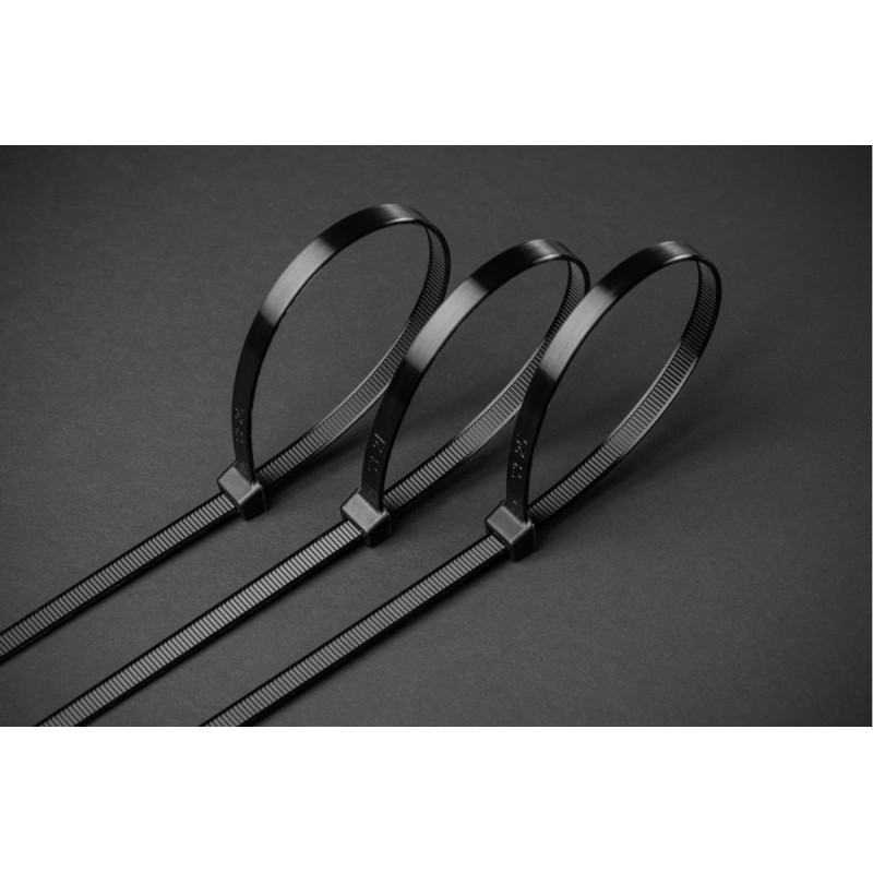 Нейлонові стяжки 4.8x300 мм Hogert (HT2C711)