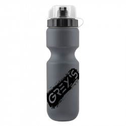 Фляга для велосипеда 750мл Grey's пластикова із захисним ковпачком сіра (GR15880)