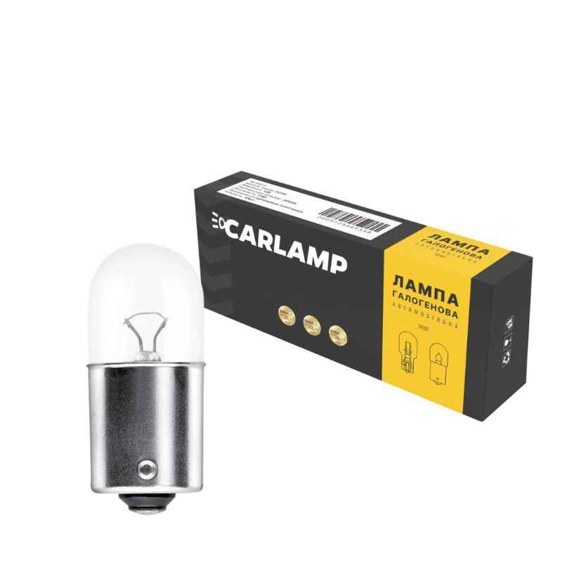 Лампи галогенні R5W 24V Carlamp 10 штук (одна упаковка) (CL2435)