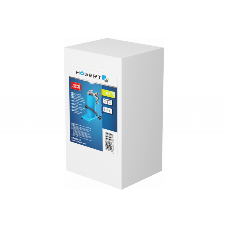 Нагнітач густого мастила Hogert 6л (HT8G912)