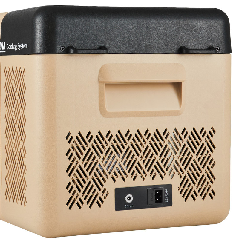 Компресорний холодильник 24л BREVIA автохолодильник 12/24В 220В пластиковий (22180)