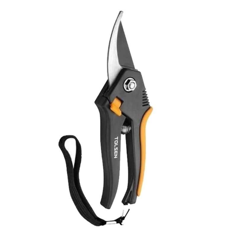 Секатор 200 мм для саду та дачі Tolsen PP/TPR ручки (31021)