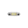 LED автолампа SOLAR 12V SV8.5 T11x36mm 6smd 3528 white, 2шт (LS275_B2)