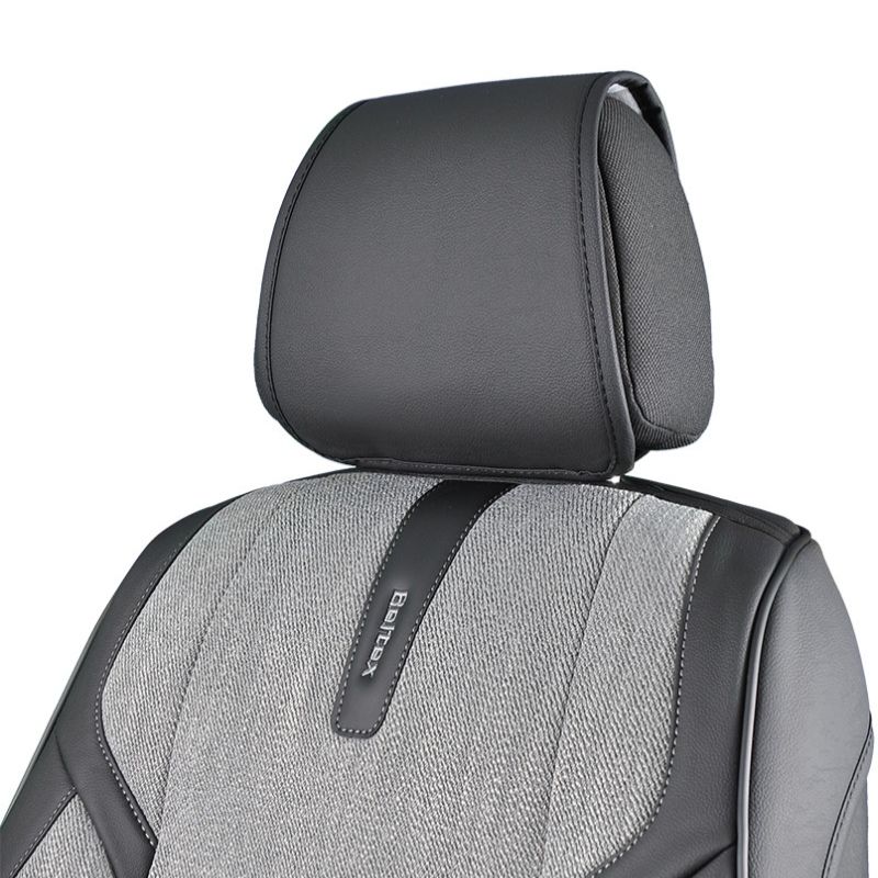 3D чохли на сидіння авто Beltex Manhattan авточохли універсальні комплект сірий (BX86200)