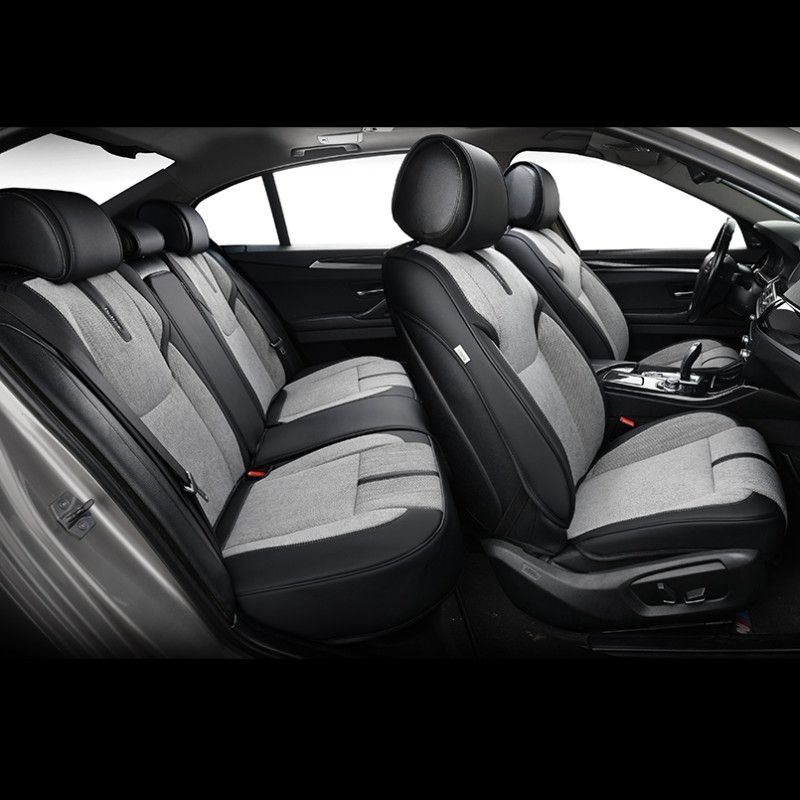 3D чохли на сидіння авто Beltex Manhattan авточохли універсальні комплект сірий (BX86200)