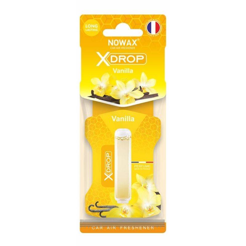 Ароматизатор до машини Nowax X Drop - Vanilla (NX00061)