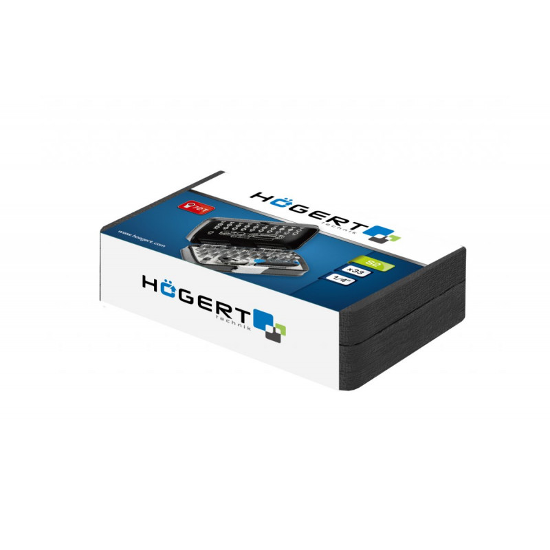 Біта 13 мм Hogert 1/4" 2 шт (HT1S460)