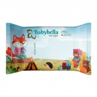 Влажные салфетки BabyBella без спирта 15 шт (1000087)