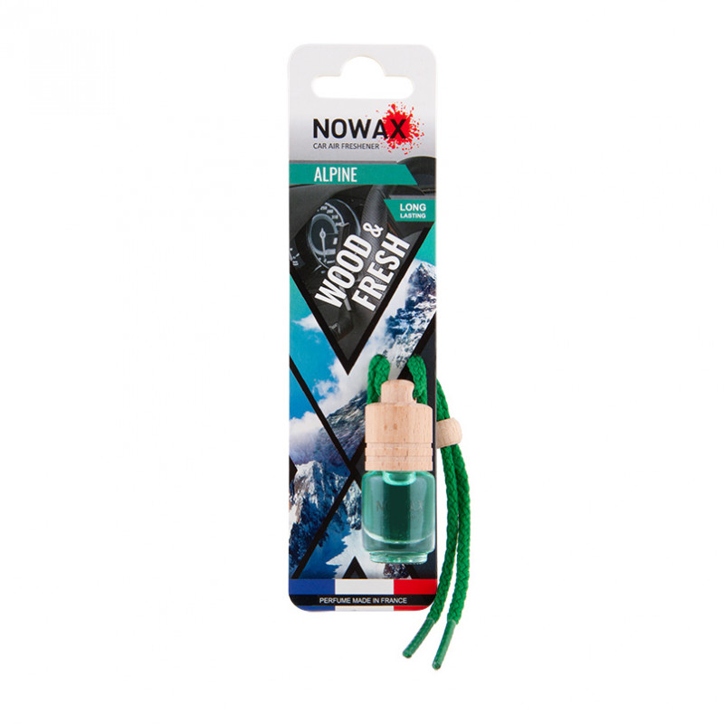 Ароматизатор до машини 5 мл Nowax Wood&Fresh - Alpine (NX07700)