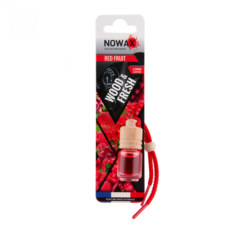 Ароматизатор до машини 5 мл Nowax Wood&Fresh - Red Fruits (NX07710)