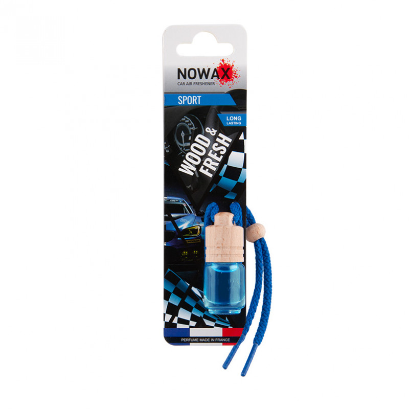 Ароматизатор до машини 5 мл Nowax Wood&Fresh - Sport (NX07711)