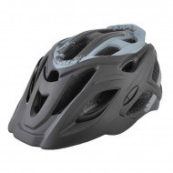Шлем для велосипеда взрослый размер L 58-61мм Grey's матовый со съемным козырьком и вентиляцией (GR21114)