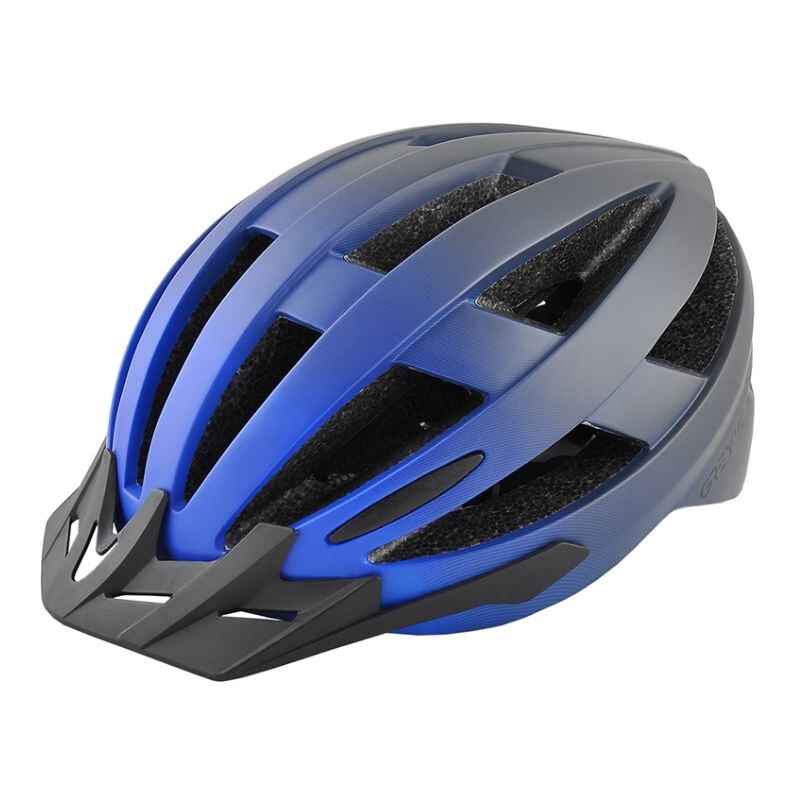 Шолом для велосипеда дорослий розмір М 54-58мм Grey's матовий зі знімним козирком і вентиляцією (GR21313)