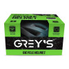 Шолом для велосипеда дорослий розмір L 58-61мм Grey's матовий зі знімним козирком і вентиляцією (GR21324)