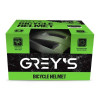 Шолом для велосипеда дорослий розмір L 58-61мм Grey's матовий зі знімним козирком і вентиляцією (GR21334)