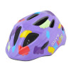 Шолом для велосипеда дитячий розмір M 54-58мм Grey's глянцевий з регулятором окружності фіолетовий (GR22323)