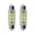 LED автолампа SOLAR 12V SV8.5 T11x36mm 6smd 3528 white, 2шт (LS275_B2)