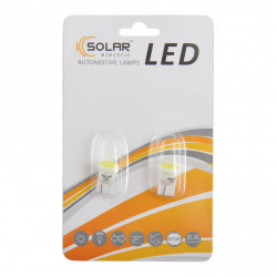 LED автолампа SOLAR 12V T10 W2.1x9.5d 1COB 48LM white, 2шт (LC331_B2)