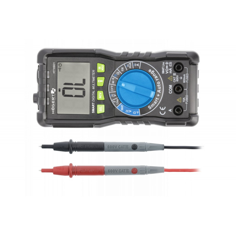 Цифровий мультиметр із технологією Smart Hogert (HT1E601)