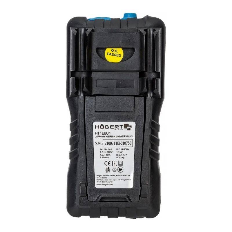 Цифровой мультиметр с технологией Smart Hogert (HT1E601)