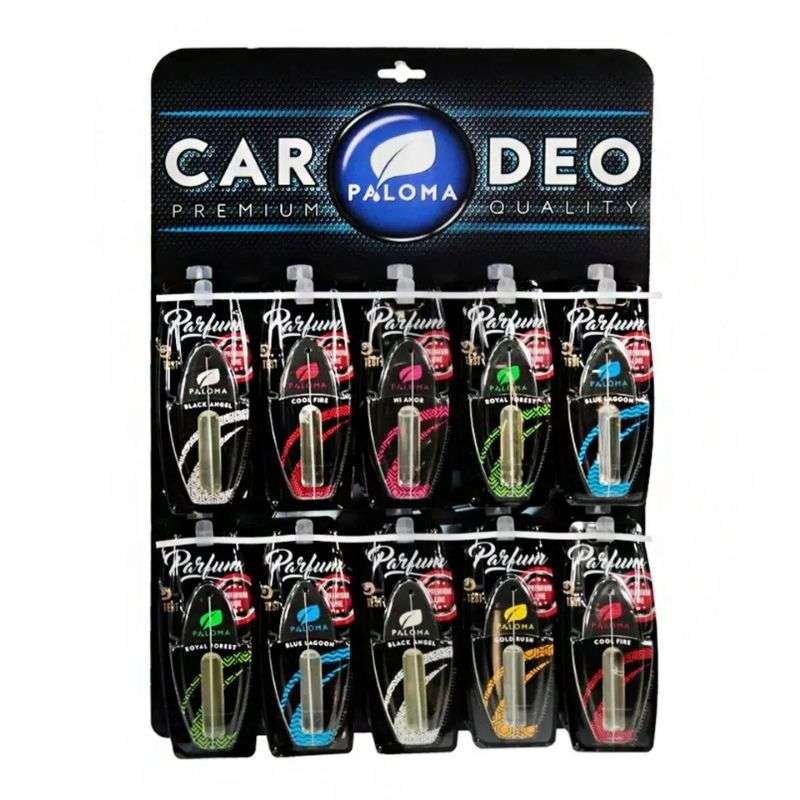 Mix ароматизаторів Paloma Parfume LINE Premium дисплей 45шт (PPD01)