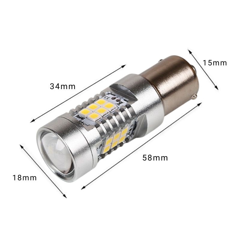 Лампы светодиодные 4G-Series P21/5W Carlamp (4G21/1157)