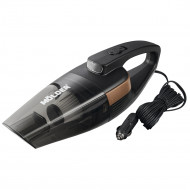 Пылесос автомобильний Molder от прикуривателя с LED фонарем 110Вт, 12В, 3.2кПа, черный (MA34020)