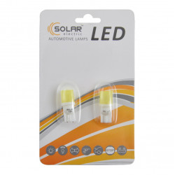 LED автолампа SOLAR 12V T10 W2.1x9.5d 1COB white, 2шт (LC343_B2)