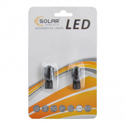 LED автолампа SOLAR 12V T10 W2.1x9.5d 1SMD 0,5W with lens, 2шт (LS289_B2)