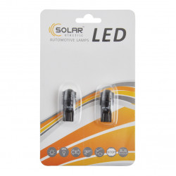 LED автолампа SOLAR 12V T10 W2.1x9.5d 1SMD 1,5W with lens, 2шт (LS288_B2)