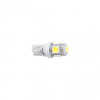 LED автолампа SOLAR 12V T10 W2.1x9.5d 5smd 5050 white, 2шт (LS243_B2)