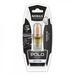 Ароматизатор повітря в блістері TM Nowax серія "Polo Deluxe" 7 ml - Cotton (NX07816)