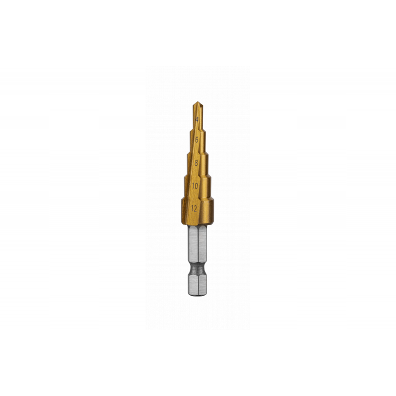 Свердло ступінчасте 4-12 мм Hogert (HT6D321)