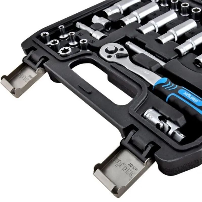 Набір інструментів 1/4" 56шт 72T CrV Molder у кейсі (MT60056)