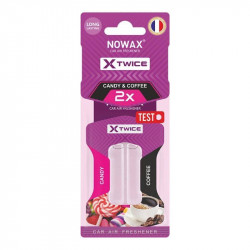 Ароматизатор до машини Nowax X Twice - Candy & Coffee (NX00153)