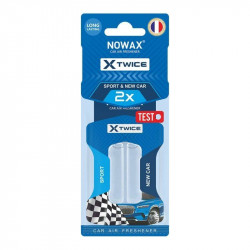 Ароматизатор до машини Nowax X Twice - New Car & Sport (NX00155)
