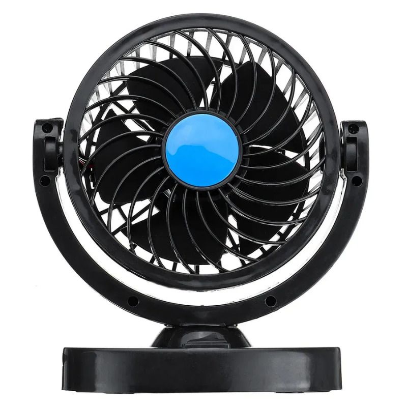 Вентилятор в авто 5В підключення від USB одинарний на торпедо RG (CZ-01)